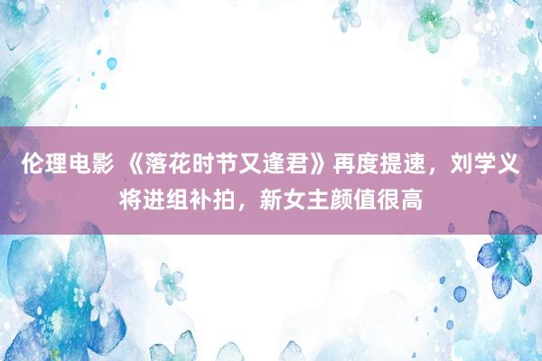 伦理电影 《落花时节又逢君》再度提速，刘学义将进组补拍，新女主颜值很高