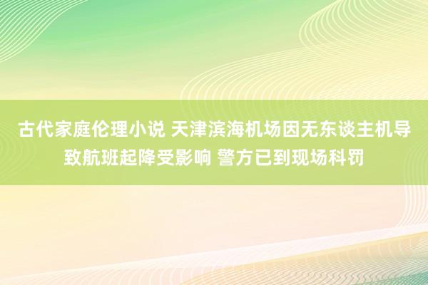 古代家庭伦理小说 天津滨海机场因无东谈主机导致航班起降受影响 警方已到现场科罚