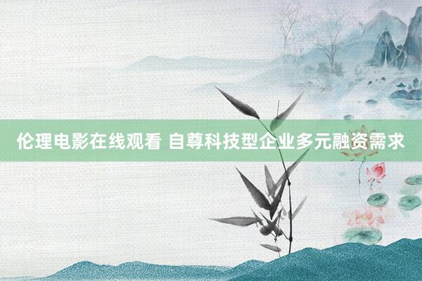 伦理电影在线观看 自尊科技型企业多元融资需求