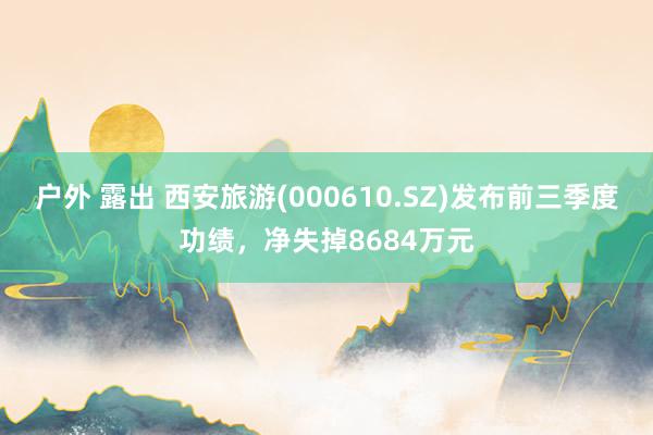 户外 露出 西安旅游(000610.SZ)发布前三季度功绩,净失掉8684万元