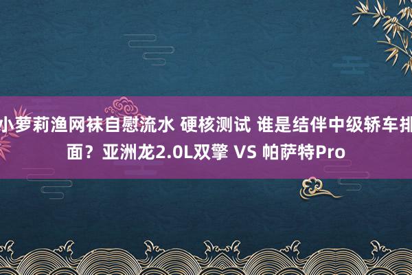 小萝莉渔网袜自慰流水 硬核测试 谁是结伴中级轿车排面？亚洲龙2.0L双擎 VS 帕萨特Pro