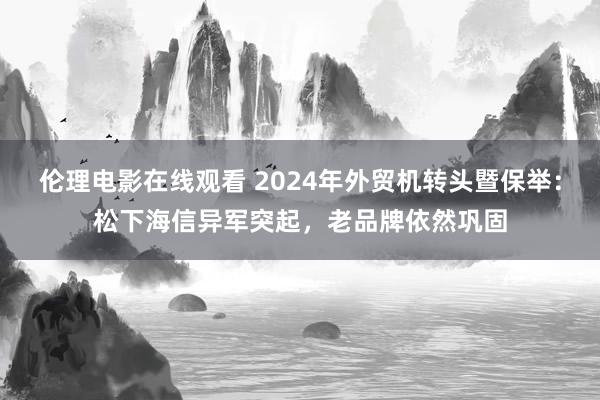 伦理电影在线观看 2024年外贸机转头暨保举：松下海信异军突起，老品牌依然巩固