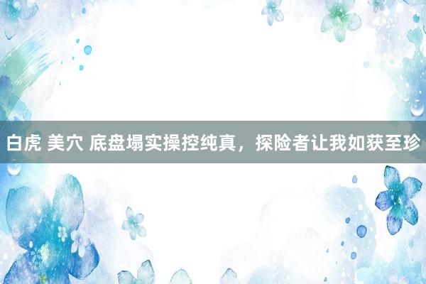 白虎 美穴 底盘塌实操控纯真，探险者让我如获至珍