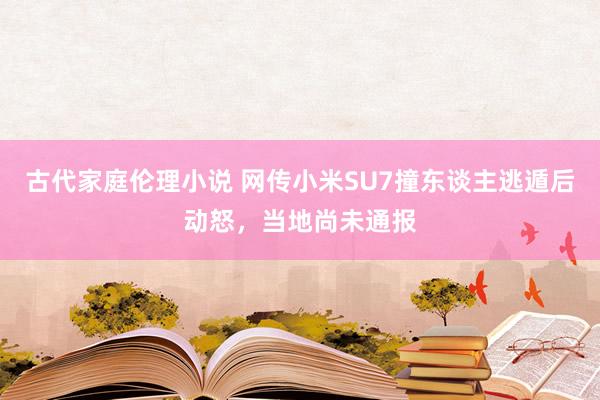 古代家庭伦理小说 网传小米SU7撞东谈主逃遁后动怒，当地尚未通报